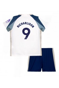 Tottenham Hotspur Richarlison #9 Jalkapallovaatteet Lasten Kotipeliasu 2025-26 Lyhythihainen (+ Lyhyet housut)
